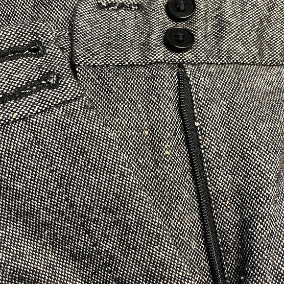Ladies wool dress pants fully lined gray tweed from Talbots - Picture 5 of 5